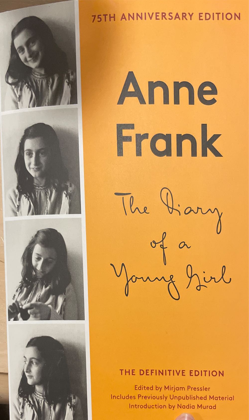 The Diary of a Young Girl: Anne Frank - Anne Frank (Anchor Books - Trade Paperback) book collectible [Barcode 9780385480338] - Main Image 3