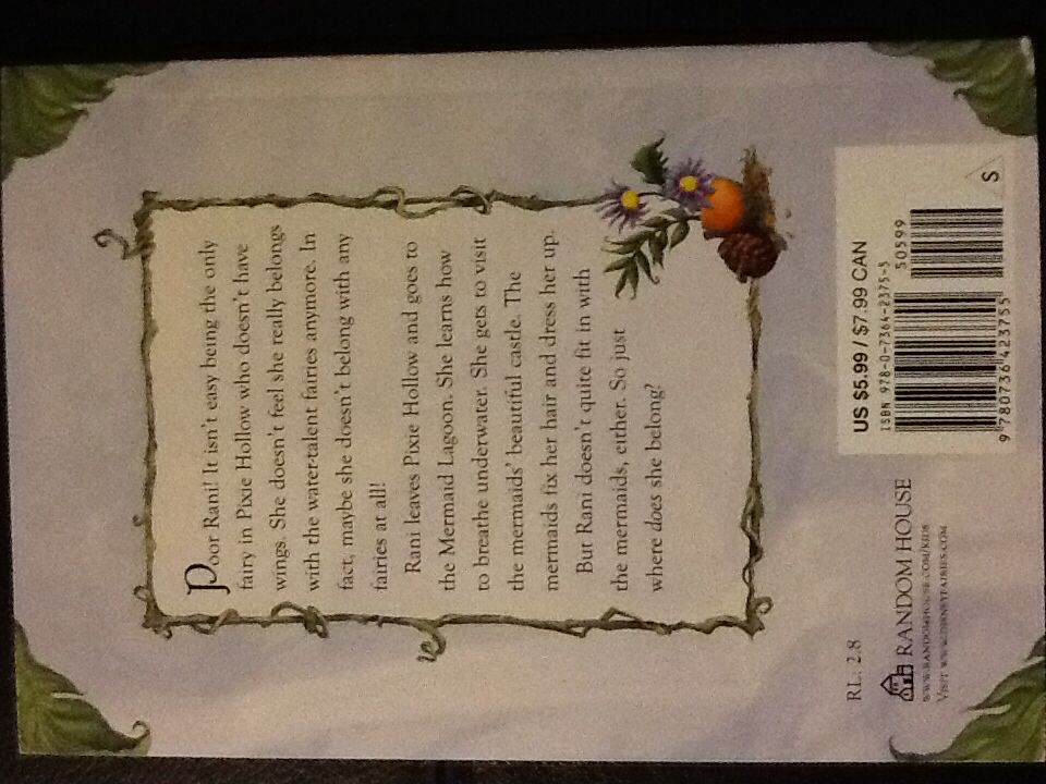 4 Lily’s Pesky Plant - Disney Fairies (RH/Disney - Paperback) book collectible [Barcode 9780736423755] - Main Image 2