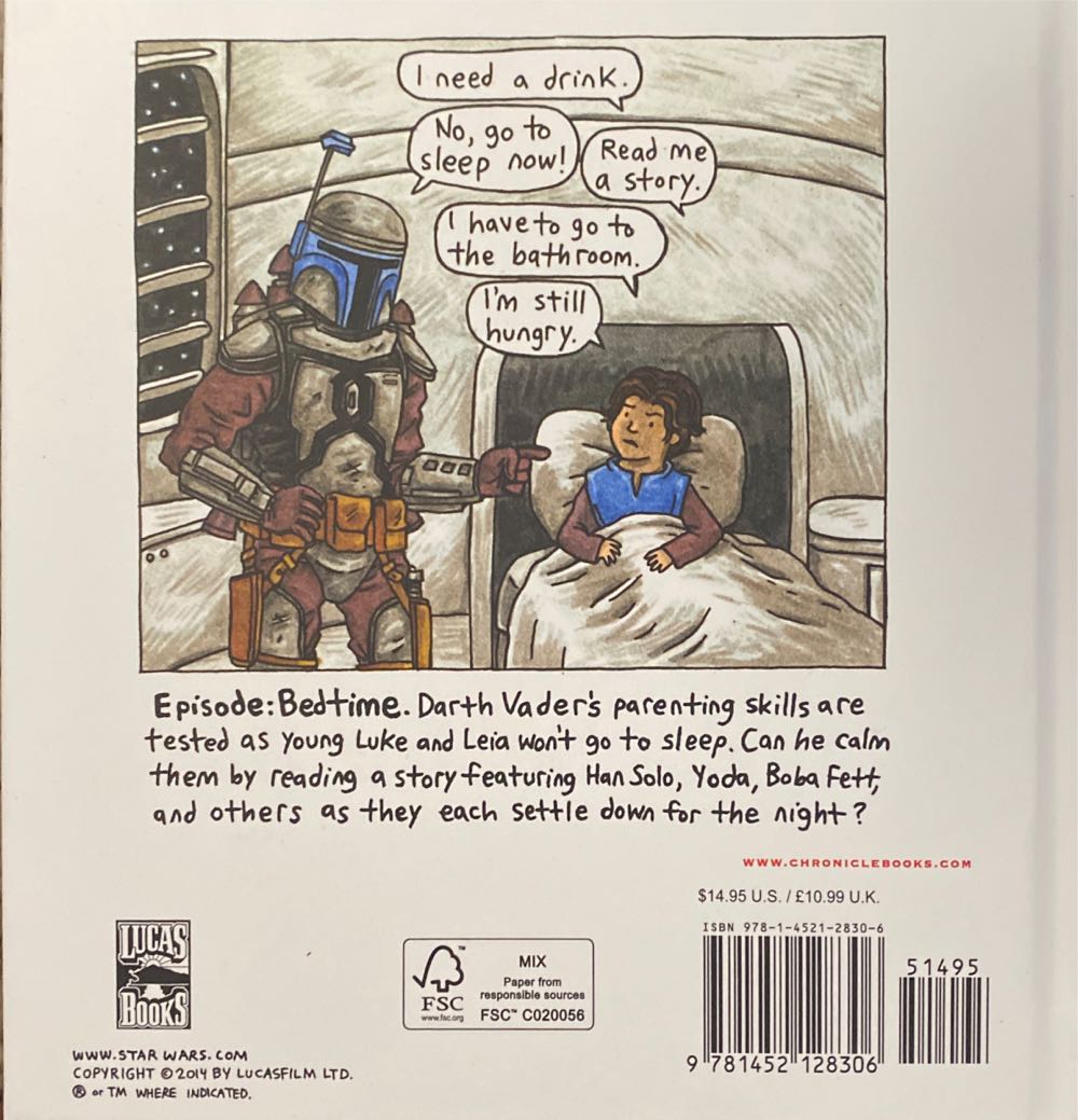 Goodnight Darth Vader - Jeffrey Brown (Chronicle Books - Hardcover) book collectible [Barcode 9781452128306] - Main Image 2