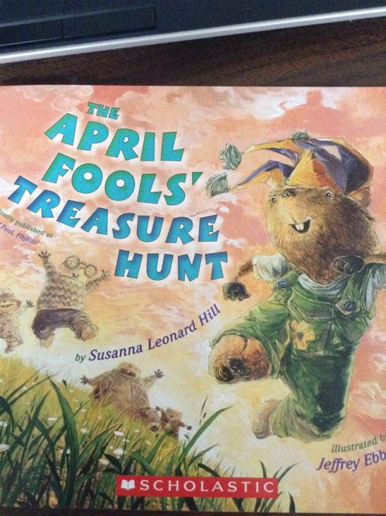 April Fools’ Treasure Hunt, The - Brian McNamee book collectible [Barcode 9780545454131] - Main Image 1