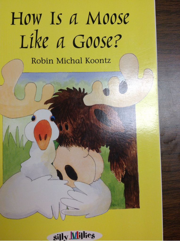 How is a moose like a goose?