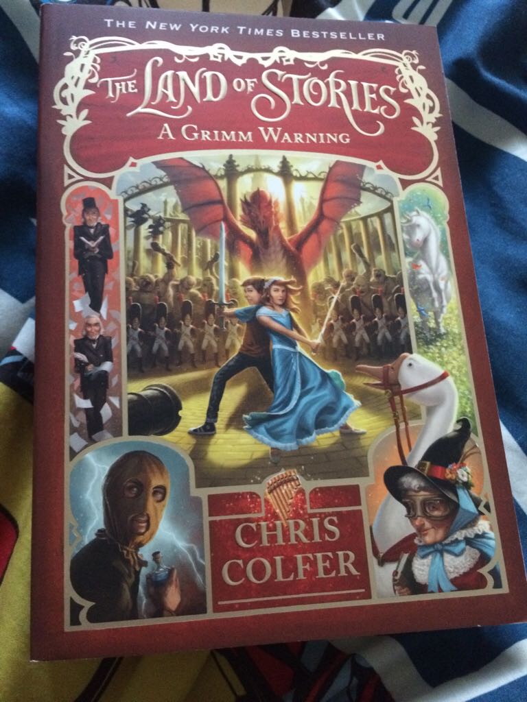 The Land Of Stories: A Grimm Warning (Book 3) - Chris Colfer (Little Brown - Paperback) book collectible [Barcode 9780316406826] - Main Image 1
