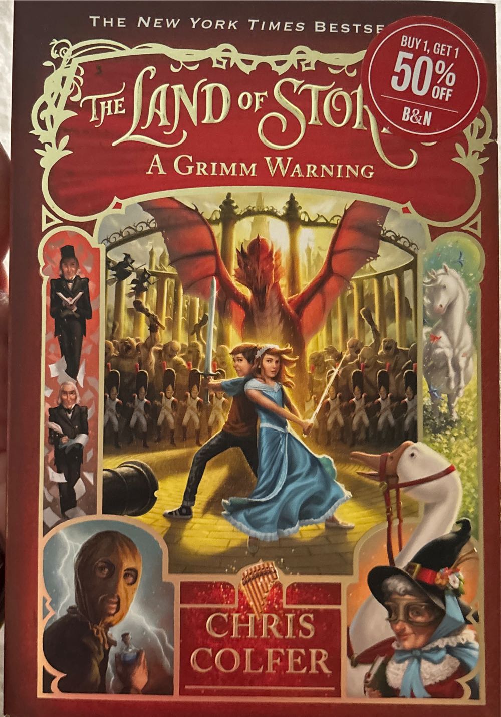 The Land Of Stories: A Grimm Warning (Book 3) - Chris Colfer (Little Brown - Paperback) book collectible [Barcode 9780316406826] - Main Image 3