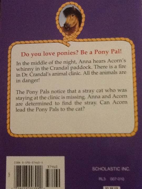 Detective Pony - Jeanne Betancourt (Scholastic Inc. - Paperback) book collectible [Barcode 9780590374606] - Main Image 2