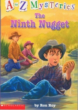 A-Z Mysteries #14 The Ninth Nugget - Ron Roy (Scholastic Inc. - Paperback) book collectible [Barcode 9780439510974] - Main Image 1