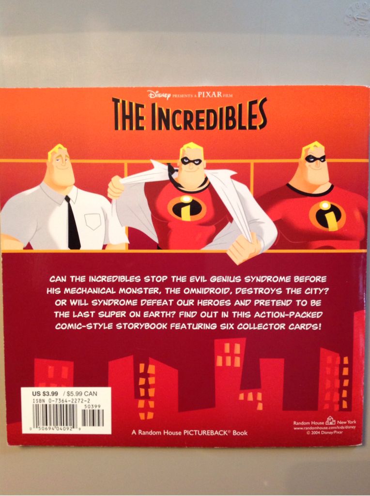 Incredibles: Return of the Supers!, The - Annie Auerbach (Disney Books for Young Readers - Paperback) book collectible [Barcode 9780736422727] - Main Image 2