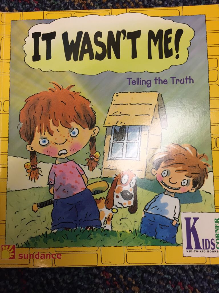 It wasn’t me!