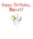 Happy birthday, Biscuit!
