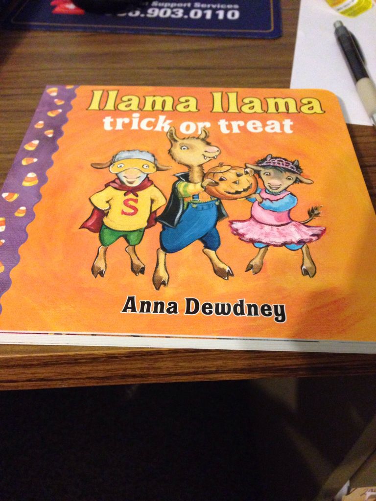 Llama Llama Trick Or Treat