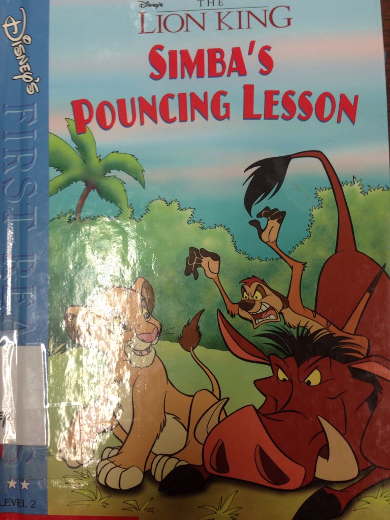 Disney’s First Readers, Level 2: The Lion King — Simba’s Pouncing Lesson