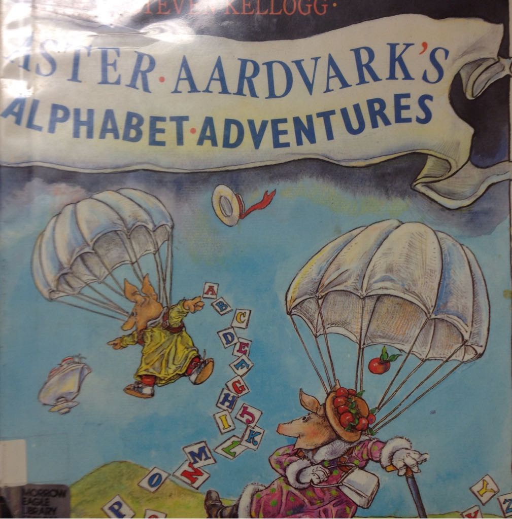 Aster Aardvark’s Alphabet Adventures - Steven Kellogg (HarperCollins - Paperback) book collectible [Barcode 9780688072568] - Main Image 1