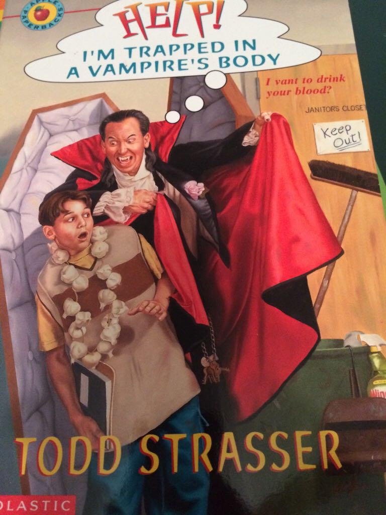 Help! I’m Trapped in a Vampire’s Body - Todd Strasser book collectible [Barcode 9780439238618] - Main Image 1