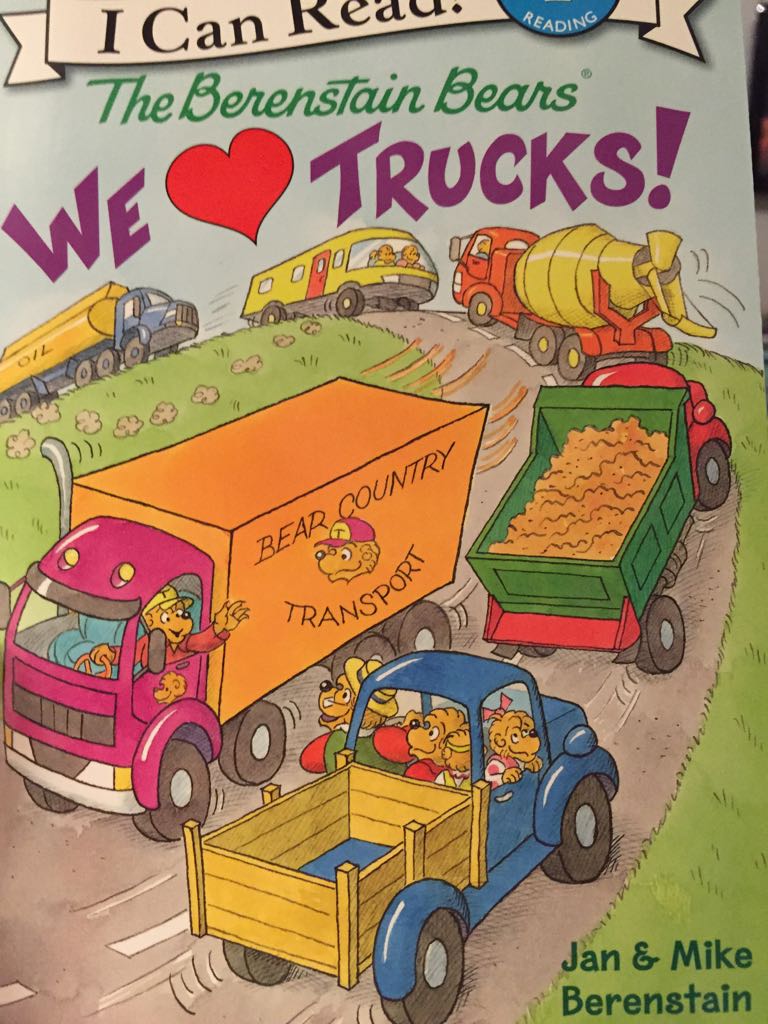 Berenstain Bears We Love Trucks - Jan Berenstain book collectible [Barcode 9780545805353] - Main Image 1