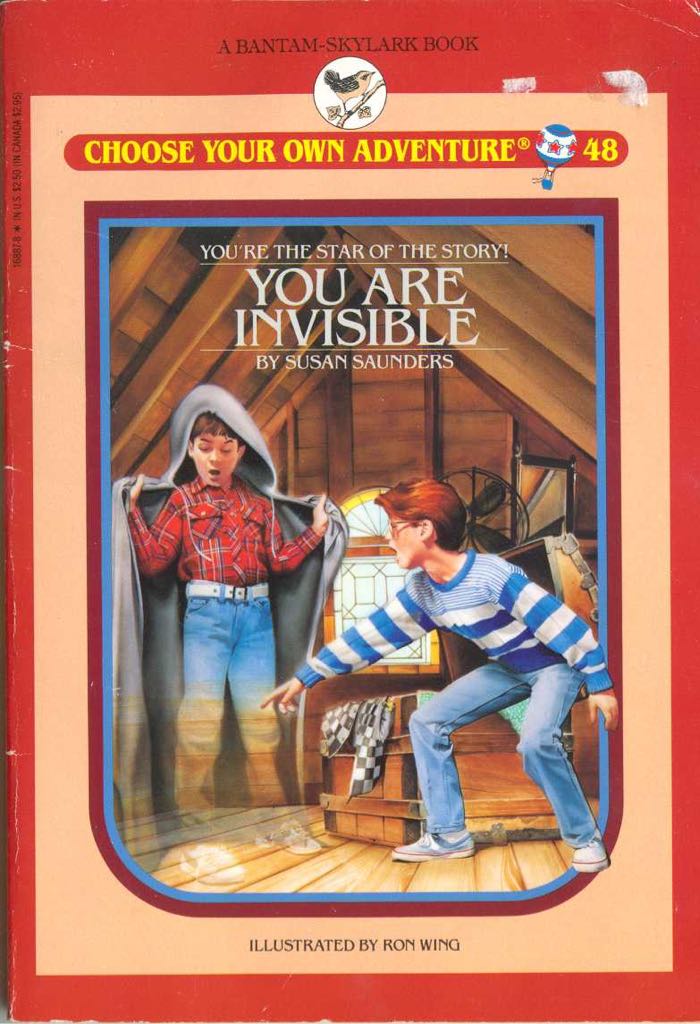 CYOA Skylark 048: You are Invisible
