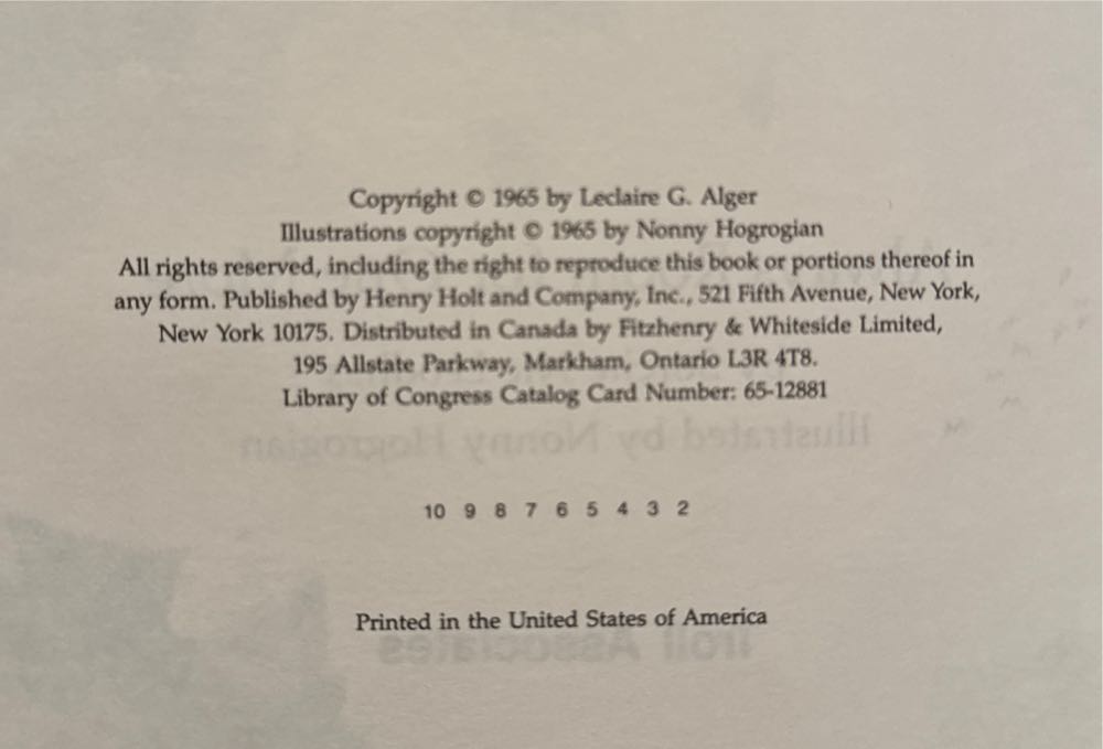 Always Room for One More - Sorche Nic Leodhas (Macmillan - Paperback) book collectible [Barcode 9780805003307] - Main Image 3