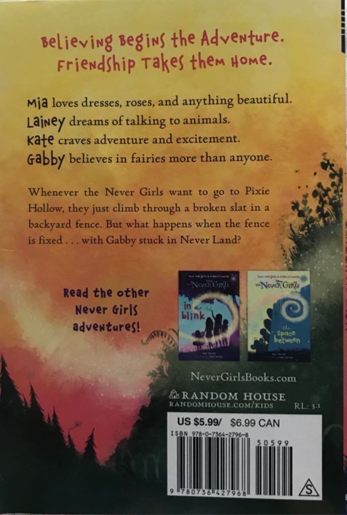 A Dandelion Wish - Kiki Thorpe (Random House Disney - Paperback) book collectible [Barcode 9780736427968] - Main Image 2