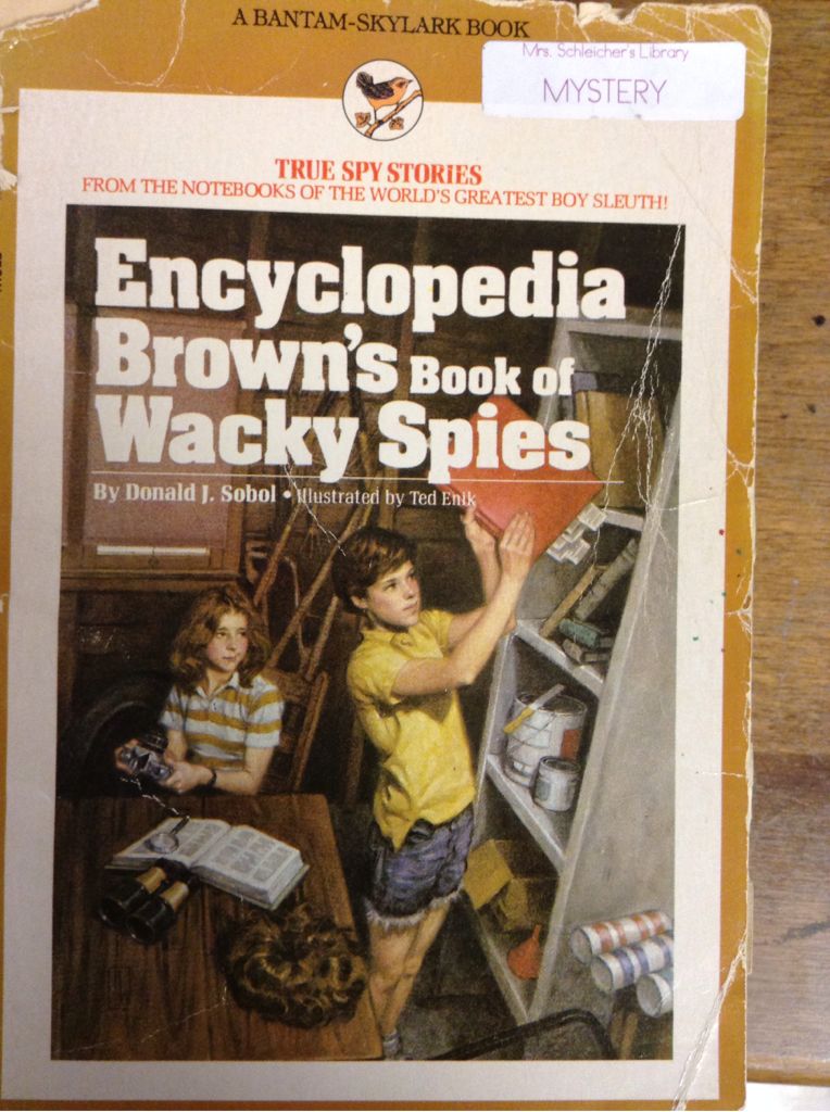 Encyclopedia Brown’s Book of Wacky Spies