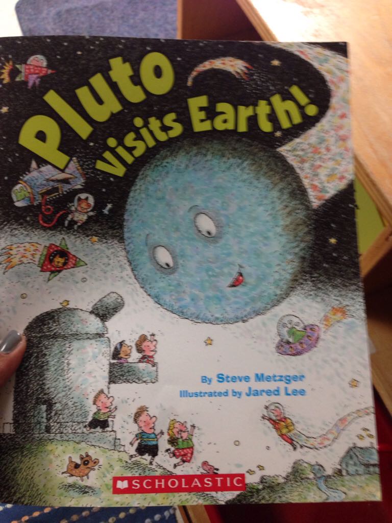 Pluto Visits Earth! - Steve Metzger book collectible [Barcode 9780545554664] - Main Image 1