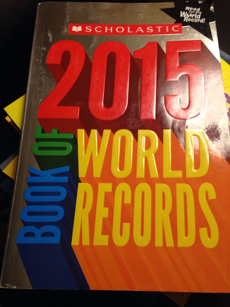 Scholastic Book of World Records 2015