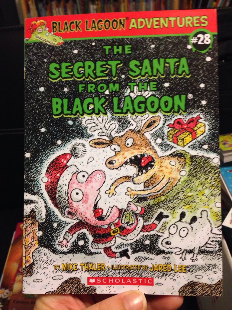 Black Lagoon #28: The Secret Santa From the Black Lagoon - Mike Thaler book collectible [Barcode 9780545785198] - Main Image 1