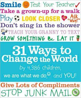31 Ways to Change the World