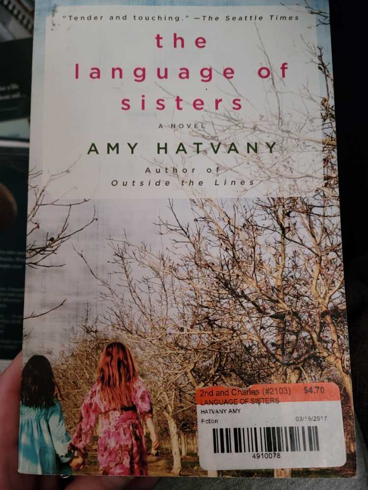 The Language of Sisters - Amy Hatvany (Washington Square Press - Trade Paperback) book collectible [Barcode 9781451688139] - Main Image 2