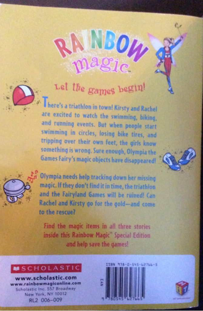 Rainbow Magic Special Edition: Olympia The Games Fairy - Daniel book collectible [Barcode 9780545627665] - Main Image 2