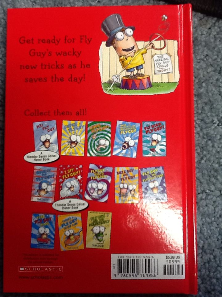 Fly Guy’s Amazing Tricks - Tedd Arnold (Scholastic Inc. - Hardcover) book collectible [Barcode 9780545769266] - Main Image 2