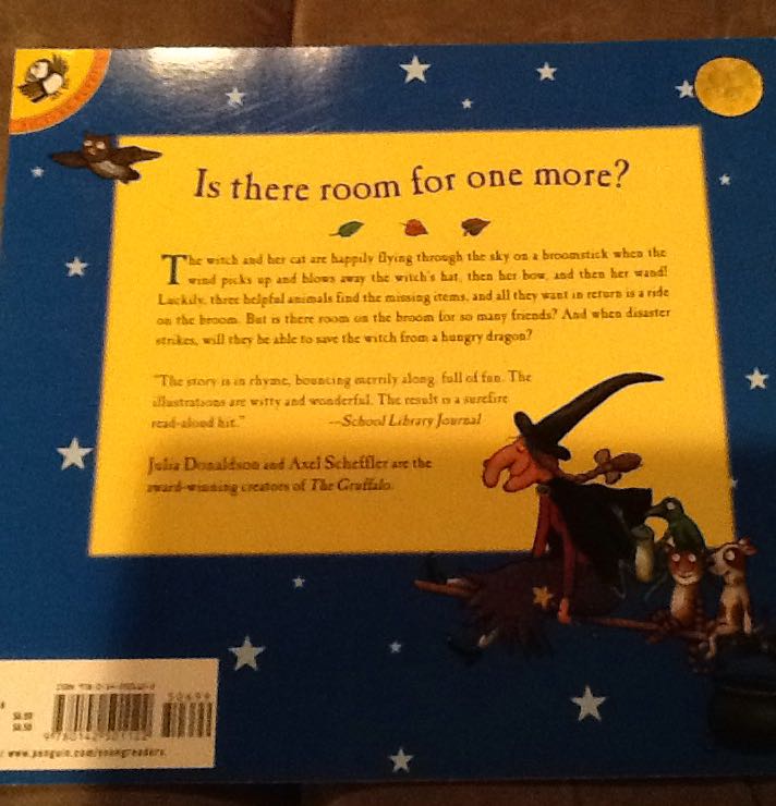 Room On The Broom - Julia Donaldson (Puffin - Hardcover) book collectible [Barcode 9780142501122] - Main Image 2