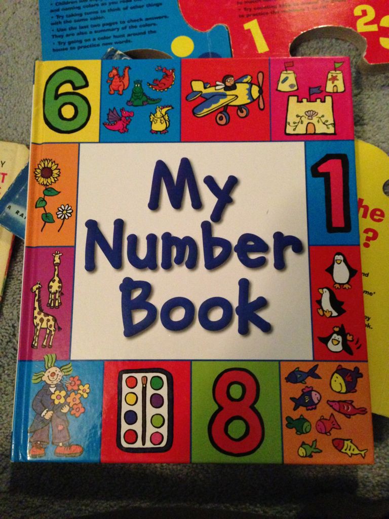 My Number, Color, Shape Book