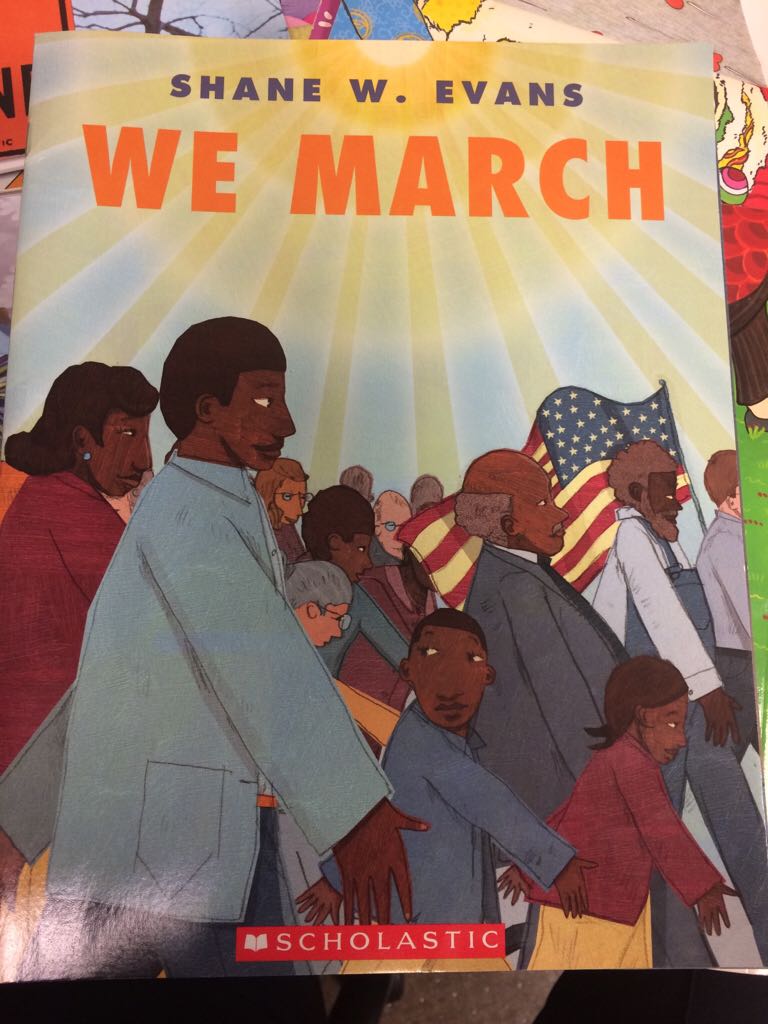We March - Shane W. Evans (- Paperback) book collectible [Barcode 9780545649537] - Main Image 1