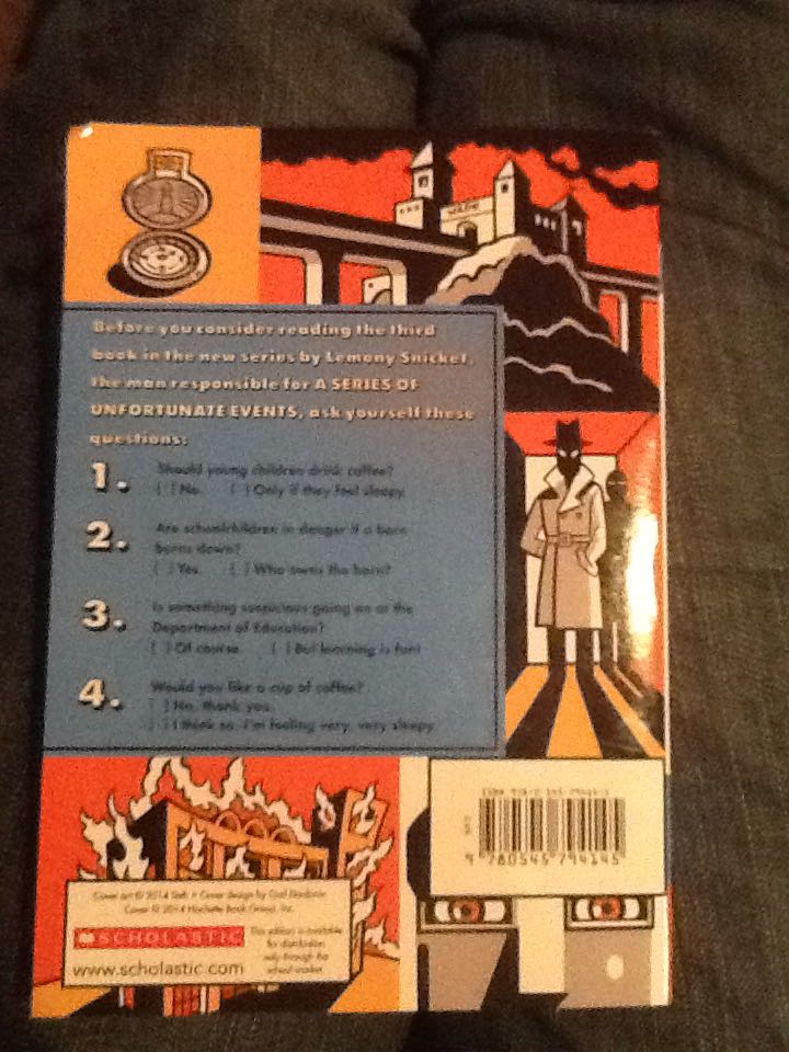 Shouldn’t You Be In School - Lemony Snicket (New York : Scholastic Press - Paperback) book collectible [Barcode 9780545794145] - Main Image 2