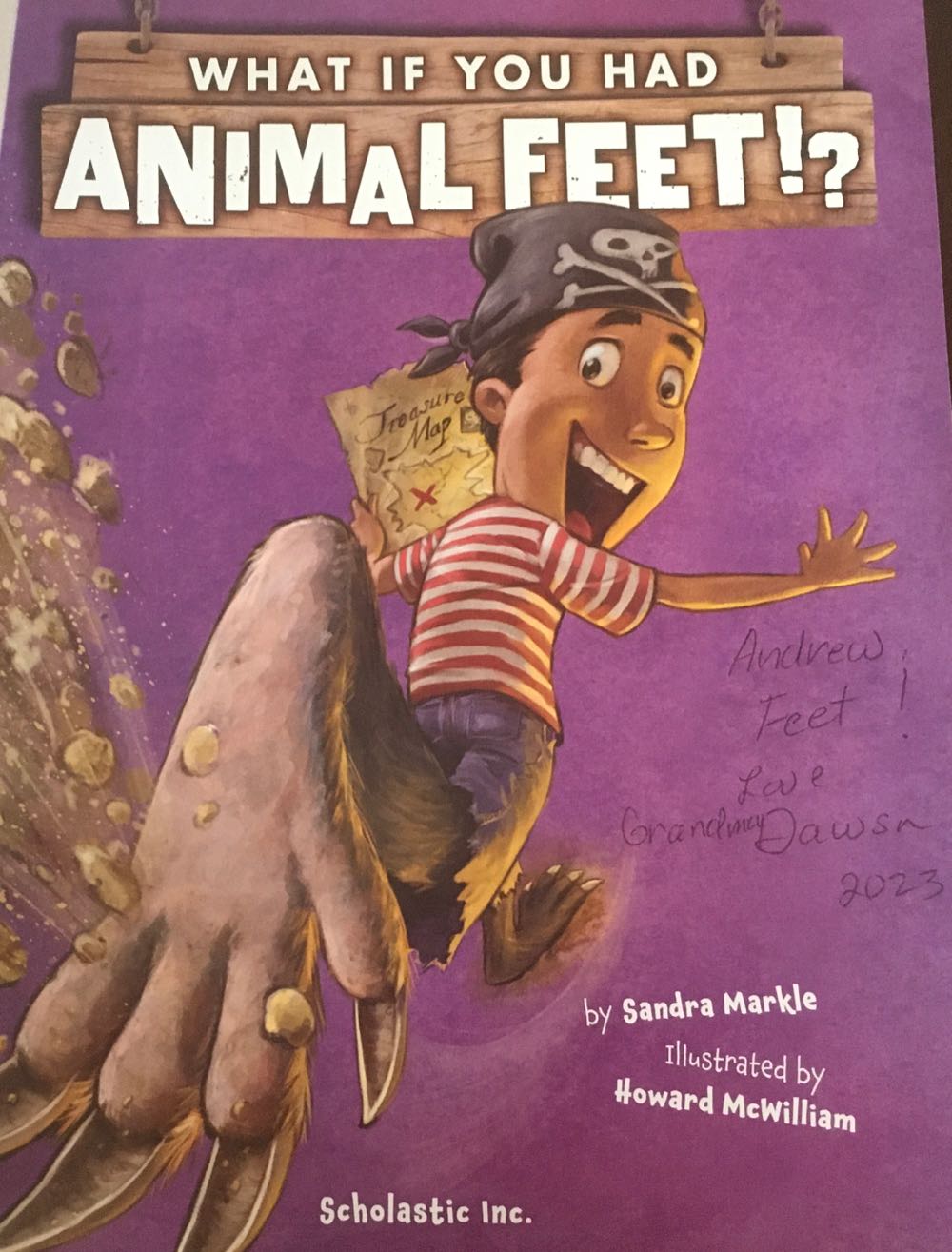 What If You Had Animal Feet? - Sandra Markle (Scholastic Paperbacks - Paperback) book collectible [Barcode 9780545733120] - Main Image 3