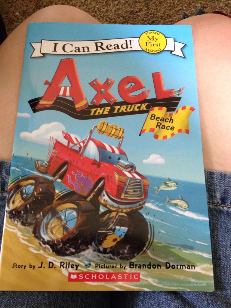 Axel The Truck Beach Race - J. D. Riley (Scholastic Inc - Paperback) book collectible [Barcode 9780545744867] - Main Image 1