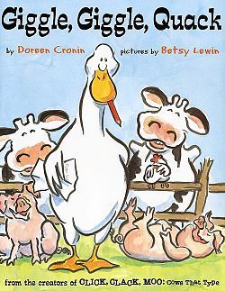 Giggle Giggle Quack - Doreen Cronin (- Paperback) book collectible - Main Image 1