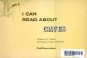 I Can Read About Caves