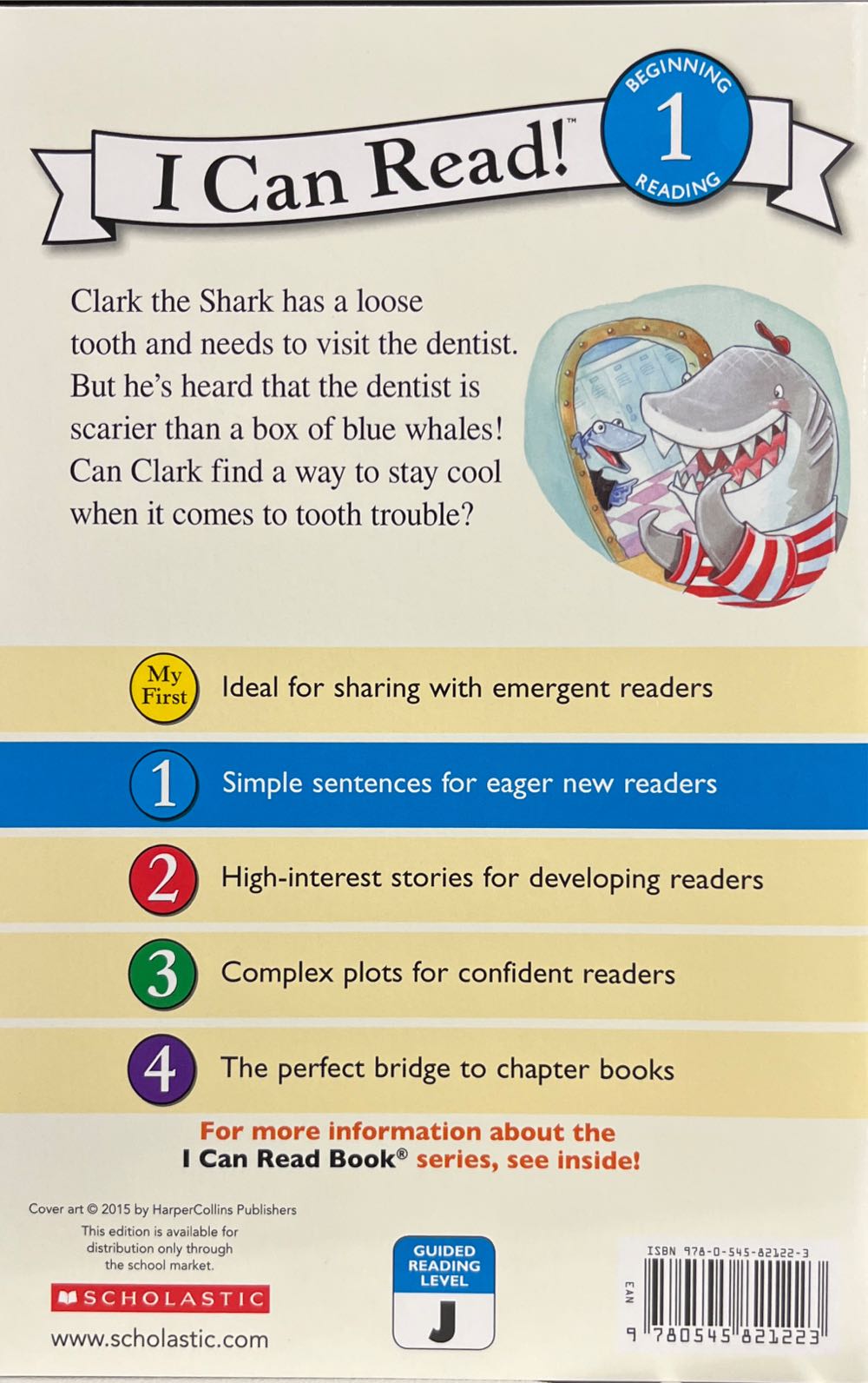 Clark The Shark Tooth Trouble - Bruce Hale (- Paperback) book collectible [Barcode 9780545821223] - Main Image 2
