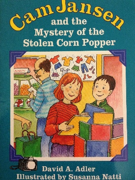 Cam Jansen and the Mystery of the Stolen Corn Popper - David A. Adler (Scholastic) book collectible [Barcode 9780439137508] - Main Image 1