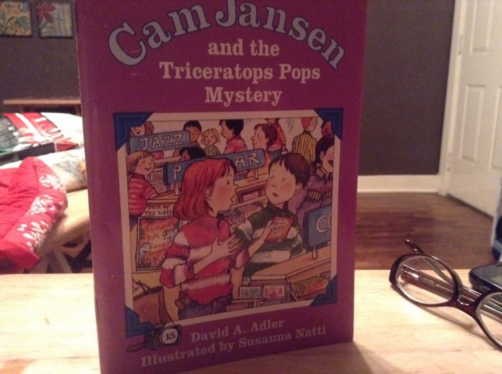 Cam Jansen And The Triceratops Pops Mystery