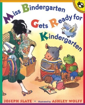 Miss Bindergarten Gets Ready For Kindergarten - Joseph Slate (Scholastic Inc. - Paperback) book collectible [Barcode 9780590819312] - Main Image 1