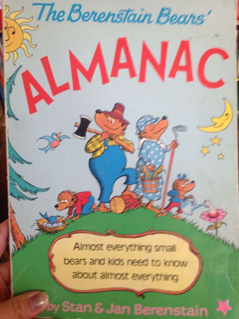 Berenstain Bears’ Almanac - Stan And Jan Berenstain (- Paperback) book collectible [Barcode 9780394866017] - Main Image 1