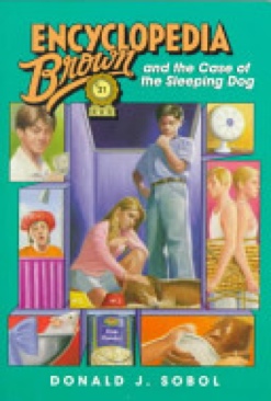 Encyclopedia Brown and the Case of the Sleeping Dog - Donald J. Sobol (Dell Publishing Co., Inc. - Paperback) book collectible [Barcode 9780553485172] - Main Image 1
