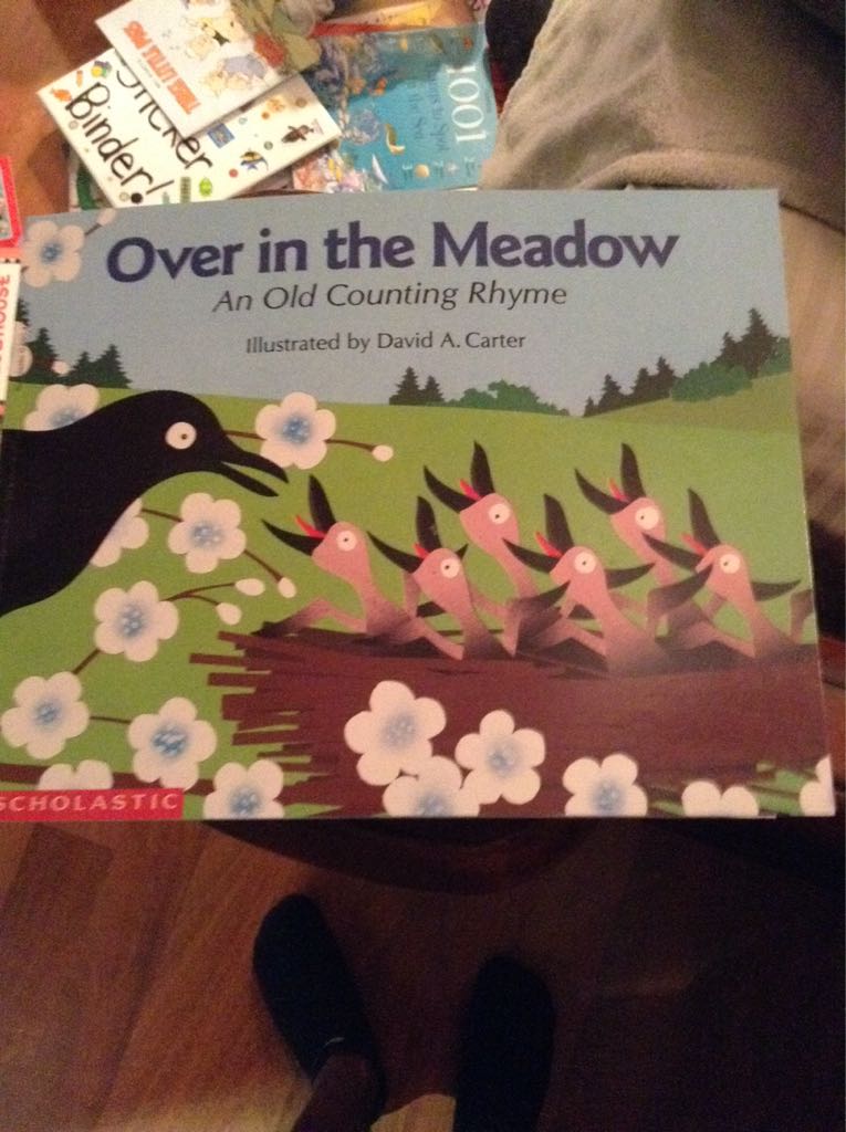 Over In The Meadow An Old Counting Rhyme  - Davie A. book collectible - Main Image 1