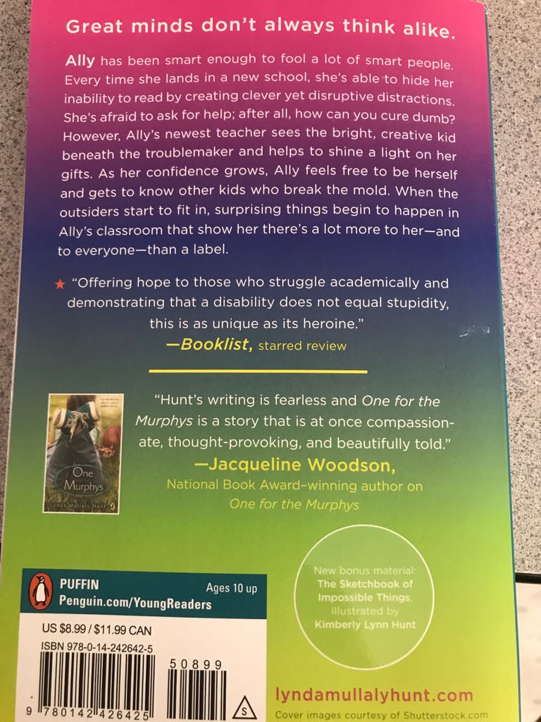 Fish In a Tree - Lynda Mullaly Hunt (Penguin - Paperback) book collectible [Barcode 9780142426425] - Main Image 2