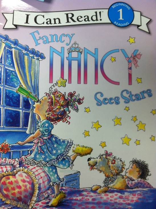 Fancy Nancy Sees Stars - Jane O’Connor (HarperCollins - Paperback) book collectible [Barcode 9780545308489] - Main Image 1