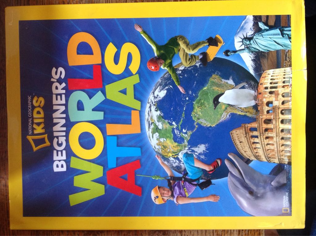 National Geographic Kids Beginner’s World Atlas - National Geographic (National Geographic Books - Hardcover) book collectible [Barcode 9781426308383] - Main Image 1