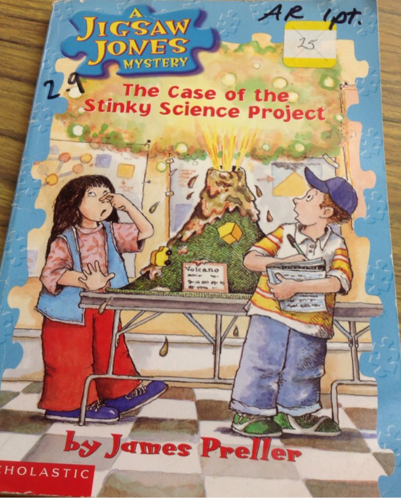 A Jigsaw Jones Mystery The Case Of The Stinky Science Project - Preller, James book collectible - Main Image 1