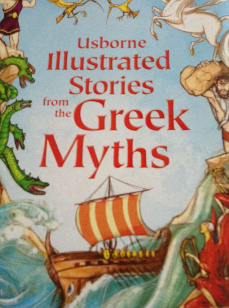 Illustrated Stories from the Greek Myths - Usborne Publishing Ltd (Usborne Books - Hardcover) book collectible [Barcode 9780794532376] - Main Image 1