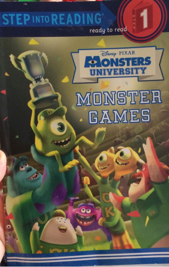 Monster games Step Into Reading