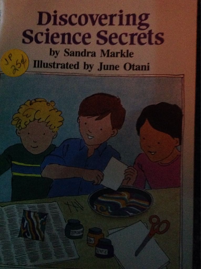 Discovering Science Secrets - Sandra Markle book collectible [Barcode 9780590435154] - Main Image 1